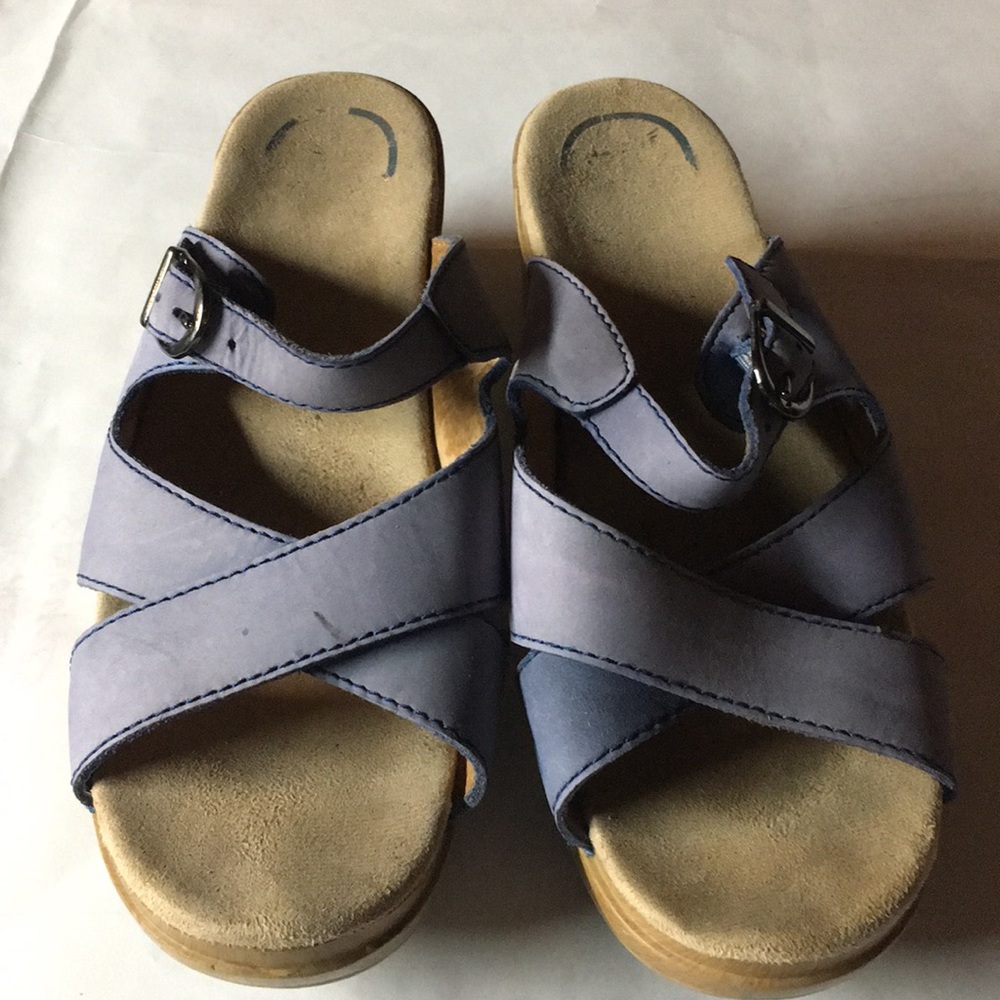Blue Dansko Sandals size 40
